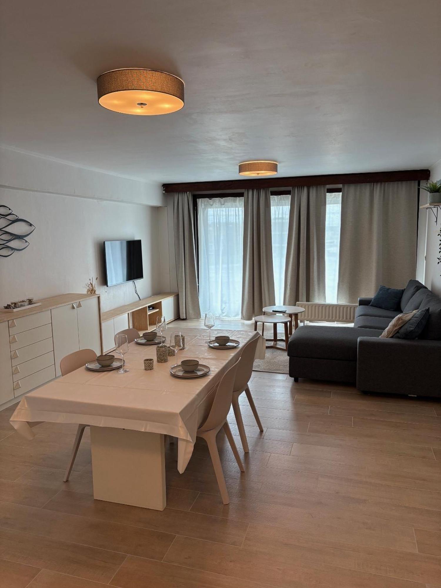 Gezinsappartement - La Plage - Wenduine Zeedijk المظهر الخارجي الصورة
